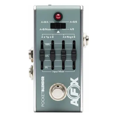 Fishman AFX Pocket Blender Mini A/B/Y + D.I. Guitar Effects Pedal