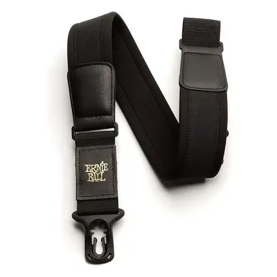 Ernie Ball Comfort Polylock Textile guitar strap Regular Neoprene Black