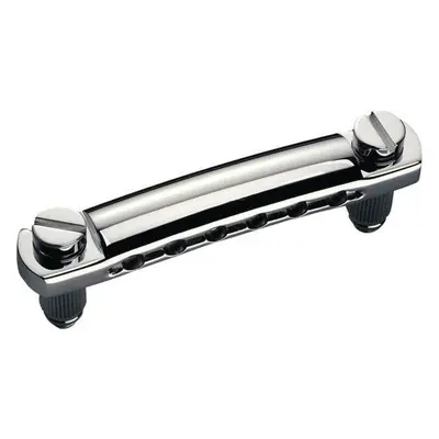 Schaller Stop Tailpiece Chrome Guitar Bridge