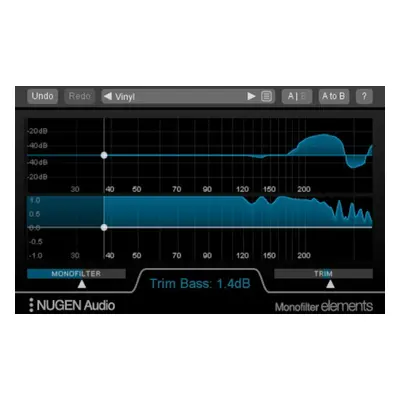 Nugen Audio Monofilter Elements > Monofilter UPG (Digital product)