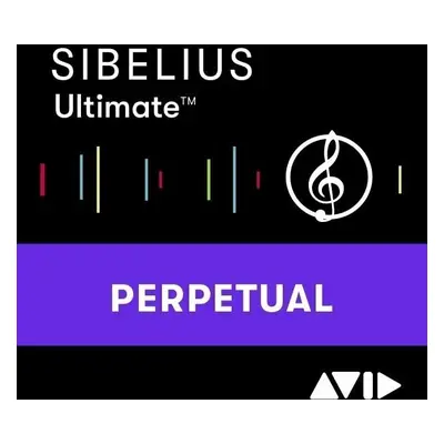 AVID Sibelius Ultimate Perpetual New License & Pscore + Ascore + NotateMe for Students & Teacher