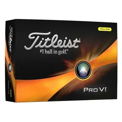 Titleist Pro V1 Yellow Basic Golf Balls