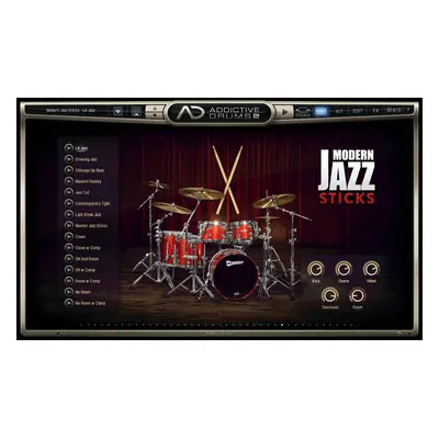 XLN Audio AD2: Modern Jazz Sticks (Digital product)