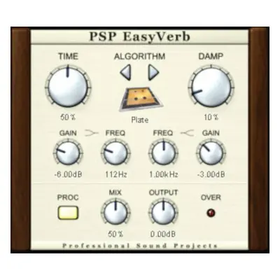 PSP AUDIOWARE EasyVerb (Digital product)