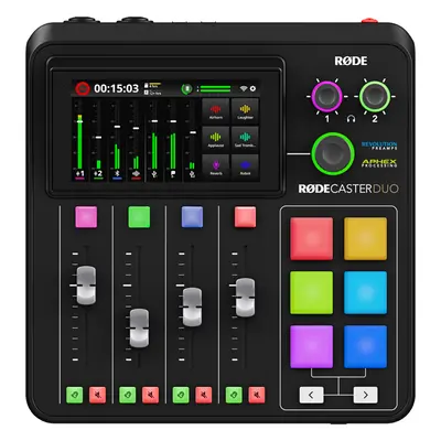 Rode RODECaster Duo Black Podcast Mixer