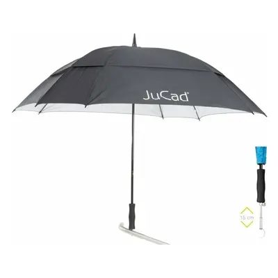 Jucad Telescopic Windproof With Pin Umbrella Black