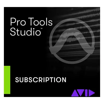 AVID Pro Tools Studio Annual New Subscription (Digital product)