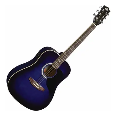 Eko guitars Ranger EQ Blue Sunburst electro-acoustic guitar