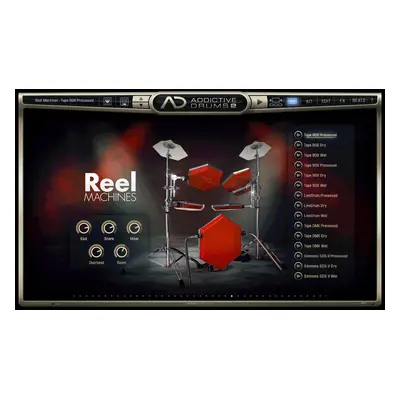 XLN Audio AD2: Reel Machines (Digital product)