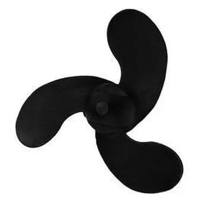 Quicksilver Black Max Mercury / Mariner 2.5-3.5 HP 3/8" 6'' RH Boat Propeller