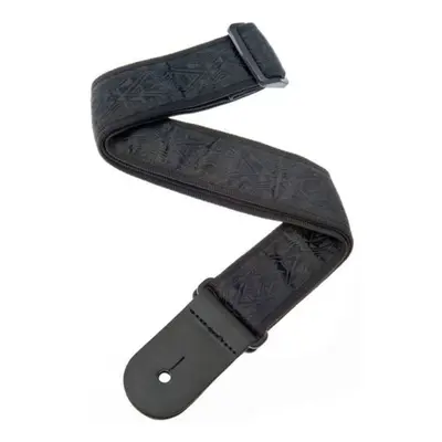 D'Addario Planet Waves 50B01 Textile guitar strap Black Satin