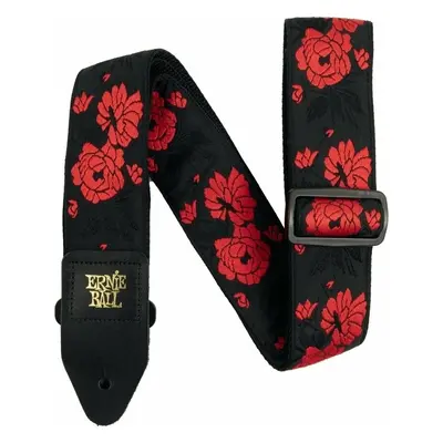 Ernie Ball Classic Jacquard Textile guitar strap Tango Rose