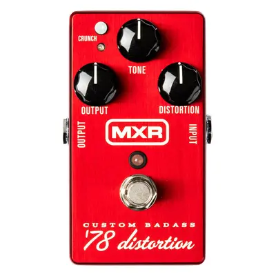 Dunlop MXR M78 Custom Badass Distortion Guitar Effect