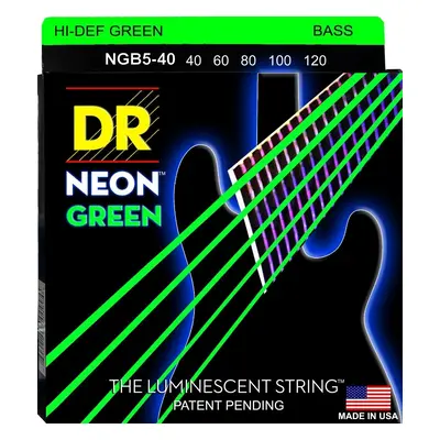 DR Strings NGB5-40 Bassguitar strings