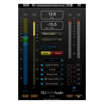 Nugen Audio MasterCheck (Digital product)