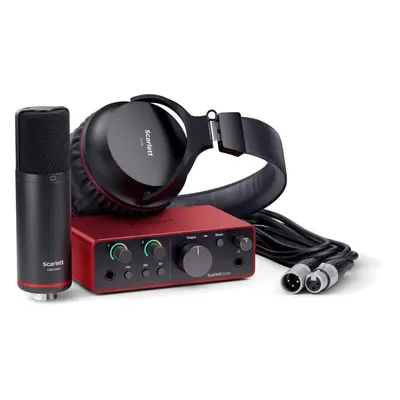 Focusrite Scarlett Solo Studio 4th Gen USB Audio Interface