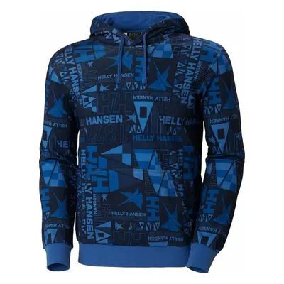 Helly Hansen Men's Newport Hoodie with Hood Ocean Burgee Aop