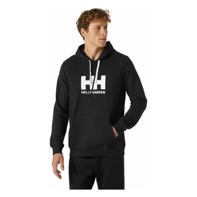 Helly Hansen Men's HH Logo Hoodie with Hood Black