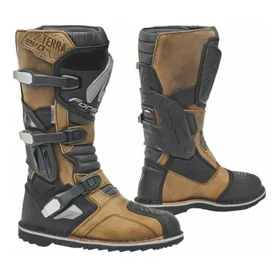 Forma Boots Terra Evo Dry Brown Motorcycle Boots