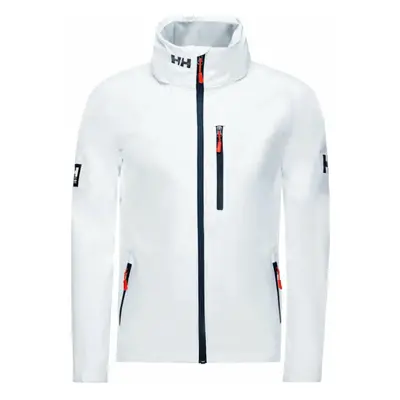 Helly Hansen Men's Crew Hooded Midlayer Sailing Jacket White