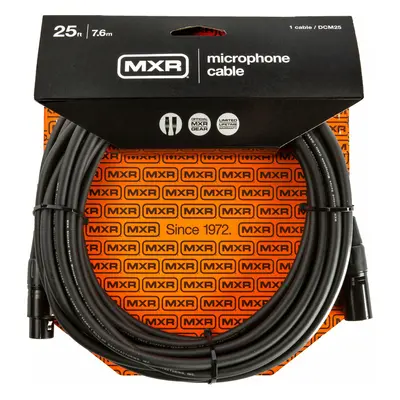 Dunlop MXR DCM25 7,6 m Microphone Cable