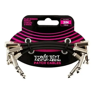 Ernie Ball P06220 7,5 cm Angled - Angled Patch Cable