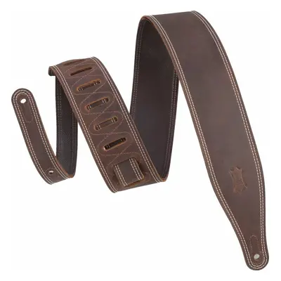 Levys M17BDS Guitar strap Dark Brown