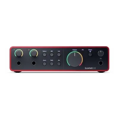 Focusrite Scarlett 2i2 4th Gen USB Audio Interface