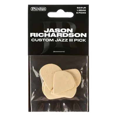 Dunlop Jason Richardson Custom Jazz III pack Pick