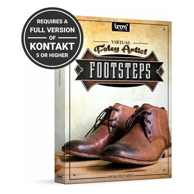 BOOM Library Virtual Foley Artist Footsteps (Digital product)