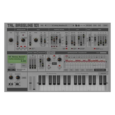 TAL SOFTWARE BassLine-101 (Digital product)