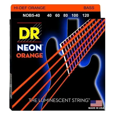 DR Strings NOB5-40 Bassguitar strings