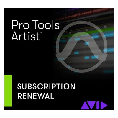 AVID Pro Tools Artist Annual Subscription Renewal (Digital product)