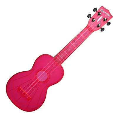 Kala Waterman Watermelon Fluorescent Ukulele