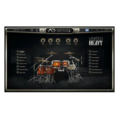 XLN Audio AD2: United Heavy (Digital product)