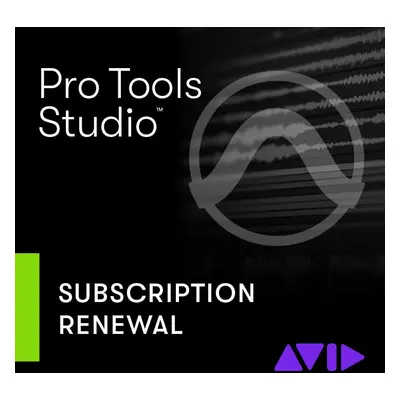 AVID Pro Tools Studio Annual Subscription Renewal (Digital product)