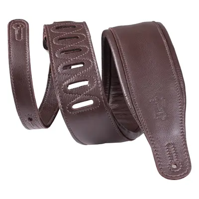 Levys M26GP-DBR-DBR Guitar strap Dark Brown/Dark Brown