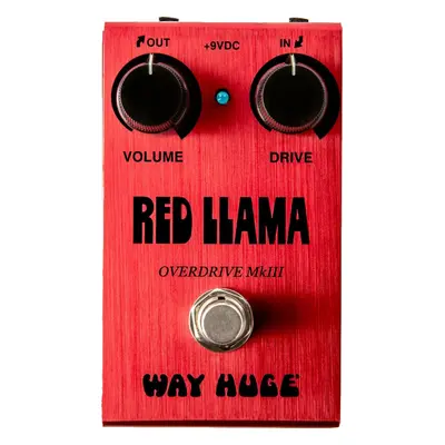 Dunlop Way Huge WM23 Smalls Red Llama Overdrive MKIII Guitar Effect