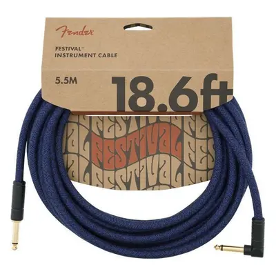 Fender Festival Series 5,5 m Straight - Angled Instrument Cable