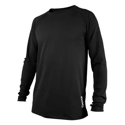 POC Essential DH LS Jersey Carbon Black