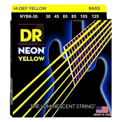 DR Strings Neon Hi-Def NYB6-30 Bassguitar strings