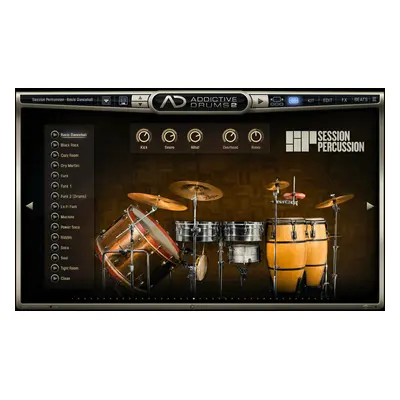 XLN Audio AD2: Session Percussion (Digital product)