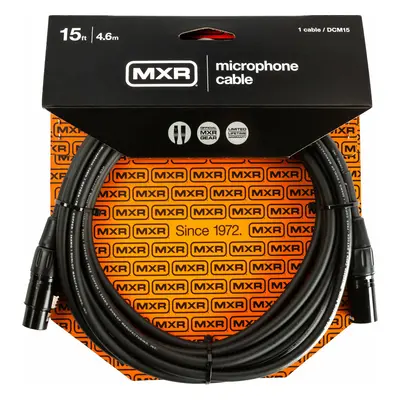 Dunlop MXR DCM15 4,6 m Microphone Cable