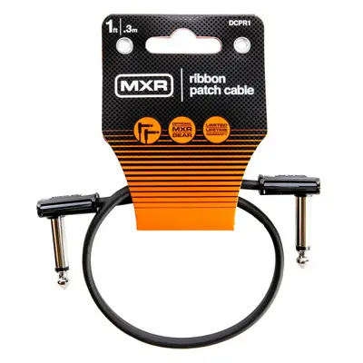 Dunlop MXR DCPR1 Ribbon Patch Cable cm Angled - Angled Patch Cable