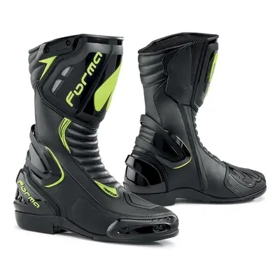 Forma Boots Freccia Black/Yellow Fluo Motorcycle Boots