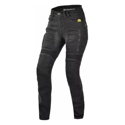 Trilobite Parado Slim Fit Ladies Level Black Motorcycle Jeans