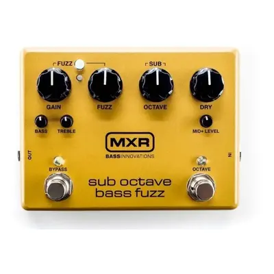 Dunlop MXR M287 SUB Octave Bass Fuzz Bassguitar Effects Pedal