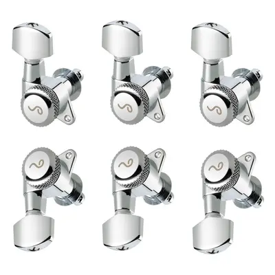 Schaller M6 3L/3R locking 19,5 Chrome Guitar Tuning Machines