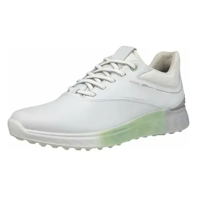 Ecco S-Three White/Matcha Women's golf shoes