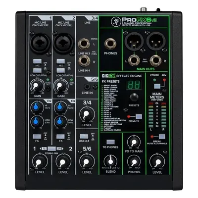 Mackie PROFX6 V3 Mixing Desk